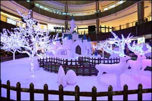 Festive Castle at The Dubai Mall
