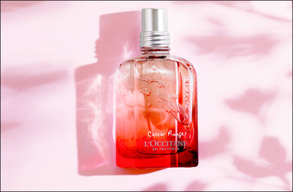 L'occitane launches Red Cherry eau intense