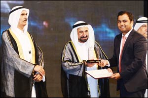 Malabar Gold & Diamonds honored by the ruler of Sharjah at 6th International Scout gathering