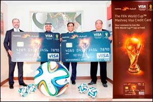 Mashreq scores with the launch of the Limited Edition 2014 FIFA World CupTM Mashreq Visa Card