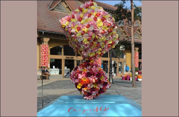 Mark Colle and Axelle Red launch the Chic Outlet Shopping® Spring Campaign, ‘Chic Goes Wild!' in Maasmechelen Village