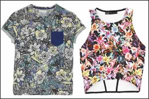 Bershka Goes Tropical Chic for Men & Women