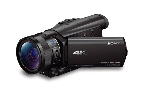 Sony Launches World's Smallest and Lightest 4K Consumer Camcorder