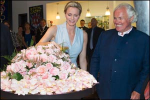 Re-opening of the Princess Grace of Monaco Rose Garden Refurbished and Enlarged with the Support of Piaget