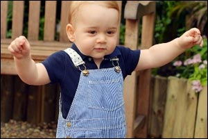 Prince George in Petit Bateau!