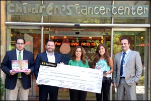 Spinneys' customers donate more than 115 LBP million to the Children's Cancer Centre of Lebanon