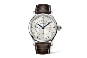 The Longines Twenty-Four Hours Single Push-Piece Chronograph