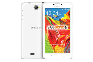 EUROSTAR launches ePAD Genie 6S phablet and Ewatch wearable device