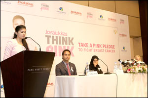 ‘Joyalukkas Think Pink' in association with Zulekha Hospital to continue the drive to empower & protect women from breast cancer this October.
