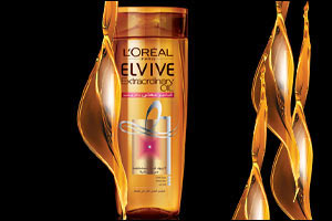 Uncover outstanding nourishment in L'Oreal Paris' 1stever shampoo range enriched with 6 flower oils: Elvive Nourishing Oil Shampoo.