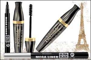 BOURJOIS Volume 1 Second Ultra Black Mascara & Mega Liner Ultra Black