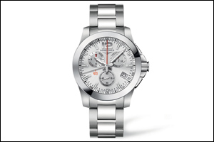 Longines continues its tradition as timekeeper for equestrian sports with the Conquest 1/100th Horse Racing