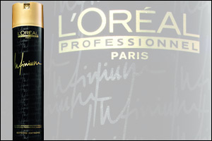INFINIUM The infinitely professional hairspray by L'Oreal