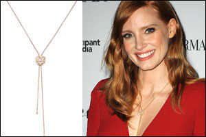 Jessica Chastain shines in Piaget at the New York premiere of "A Most Violent Year"
