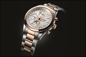 Longines celebrates the refined elegance of equestrian sports with the Conquest Classic Moonphase
