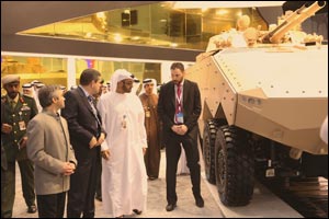 Emirates Defense Technology Unveils its New 8x8m Armored Modular Fighting Vehicle “Enigma”