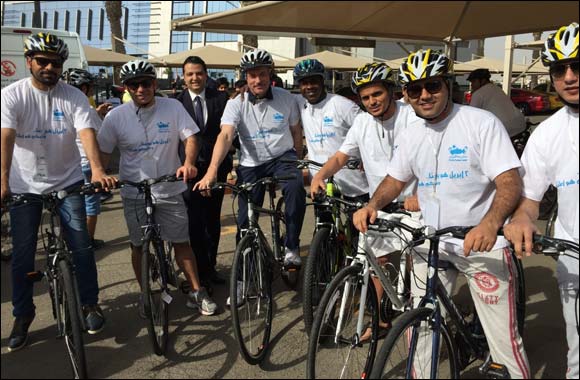 Rosewood Jeddah and Jeddah Autism Center host ‘Light it up Blue' Cycle Event