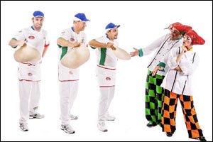This week end: Acrobatic Pizza at Eataly ­ Friday 15 from 1PM to 4PM