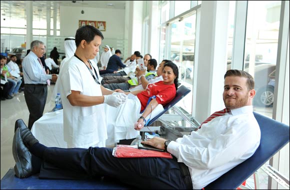 Al-Futtaim Motors holds 8th blood donation drive in support of ‘My Blood for My Country' campaign