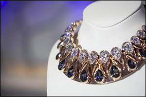 Swarovski sparkled on the catwalk for the launch of its Fall/Winter 2015-2016 Winter Gardens Collection
