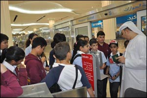 ISAS takes students to Dubai International Airport for an educational trip